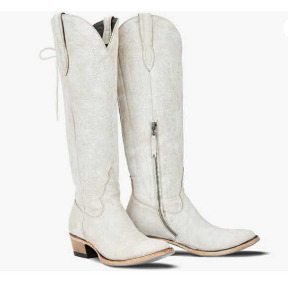 Amazon.com | sexytag Thigh High Cowboy Boots for Women Over  Adjustable Thigh High Cowgirl Boots